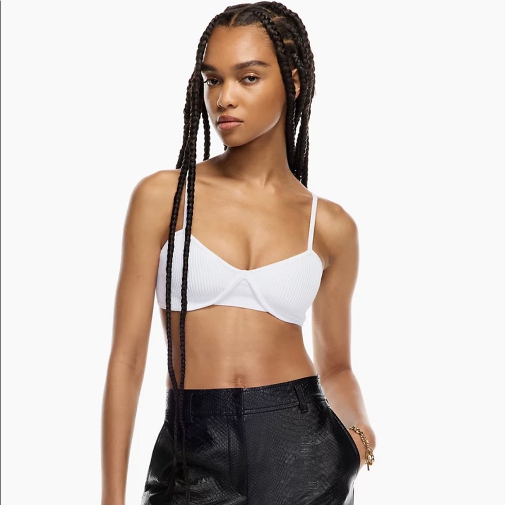 Ribbed Knit Bralette from Glassons